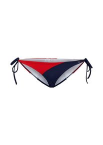 Tommy Hilfiger Underwear, Damen Bikinihose 'SIDE TIE BIKINI', Navy / Rot / Weiß