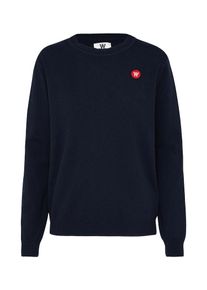 Wood Wood, Damen Pullover 'Ava crewneck', Navy