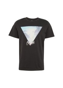 Jack & Jones JACK & JONES, Herren T-Shirt 'JORDAMIE TEE SS CREW NECK ART', Hellblau / Graphit