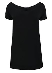 Trueprodigy, Damen Longshirt 'Naira', Schwarz