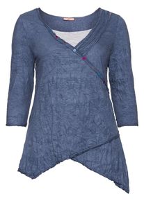 Joe Browns, Damen Zipfelshirt, Rauchblau