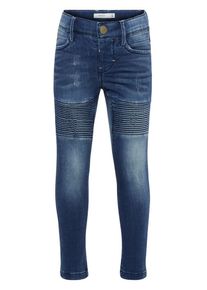 name it, M&auml;dchen Jeans Polly Skinny Fit Super-Stretch, Blau