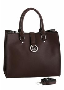 Laura Scott, Damen Henkeltasche, Dunkelbraun