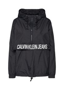Calvin Klein Jeans, Damen Jacke 'COLOR BLOCK POPOVER', Schwarz