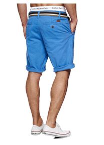INDICODE JEANS, Herren Shorts ' Cuba ', Himmelblau