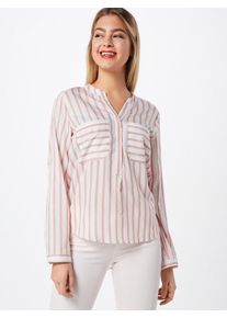 Haily's Hailys, Damen Bluse 'Joline', Rosa / Weiß