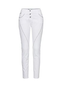 PLEASE, Damen Hose, Weiß