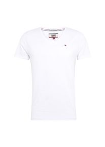 Tommy Jeans, Herren T-Shirt 'TJM ORIGINAL JERSEY V NECK TEE', Wei&szlig;