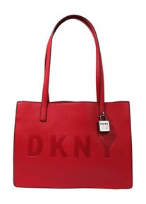 DKNY, Damen Tasche 'COMMUTER-MD TOTE-NO STUD', Rot