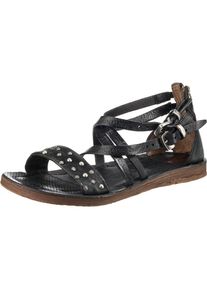 A.S.98, Damen Riemchensandalen, Schwarz