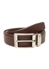 Vanzetti, Herren Ledergürtel 3.5cm, Dunkelbraun