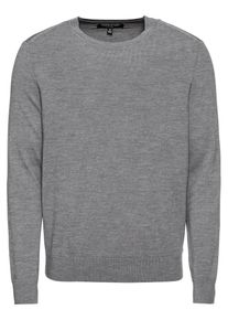 Banana Republic, Herren Pullover 'SOLID MERINO CREW', Grau