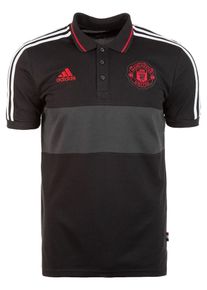 adidas Performance, Herren Poloshirt 'Manchester United', Schwarz