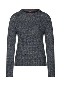 s.Oliver RED LABEL, Damen Pullover, Dunkelgrau