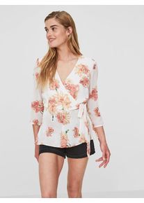 V&eacute;ro Moda VERO MODA, Damen Oberteil, Hellgr&uuml;n / Ros&eacute; / Wei&szlig;