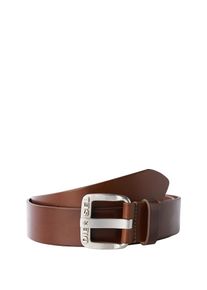 Diesel, Herren Ledergürtel 'B-Star', Dunkelbraun / Silber
