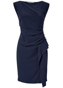 Heine, Damen Etuikleid, Marine