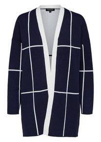 Selected Femme, Damen Strickjacke, Navy / Wei&szlig;