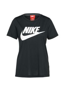 Nike Sportswear, Damen T-shirt 'Essential', Schwarz / Wei&szlig;