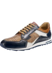 Galizio Torresi, Herren Schn&uuml;rschuhe 'Alba', Dunkelblau / Hellbraun / Wei&szlig;