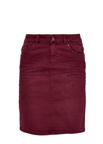 s.Oliver RED LABEL, Damen Jeansrock, Karminrot