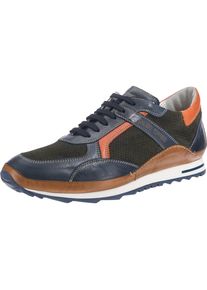 Galizio Torresi, Herren Schn&uuml;rschuhe 'Alba', Navy / Cognac / Schwarz