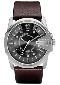 Diesel, Herren Armbanduhr 'MASTER CHIEF', Dunkelbraun / Schwarz / Silber