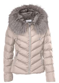 Heine, Damen Steppjacke mit leichter Füllung, Stone