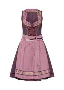 Marjo, Damen Dirndl 'Blanda', Pflaume / Mischfarben