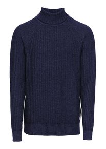 Jack & Jones JACK & JONES, Herren Rollkragenpullover 'JPRMIKE KNIT ROLL NECK', Navy