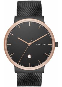 Skagen, Herren Quarzuhr 'ANCHER SKW6296', Rosegold / Schwarz
