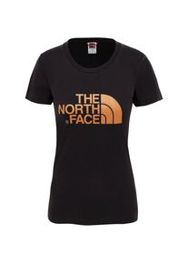 The North Face, Damen T-Shirt 'EASY', Bronze / Schwarz