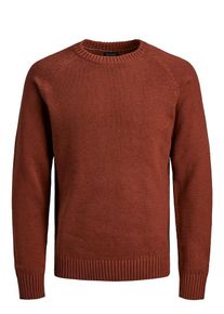 Jack & Jones JACK & JONES, Herren Pullover, Rostbraun