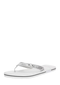 Esprit, Damen Zehentrenner 'Glitter', Wei&szlig;