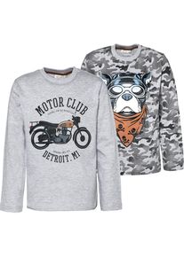 MyToys-COLLECTION, Shirts, Hellblau / Honig / Graumeliert / Schwarz