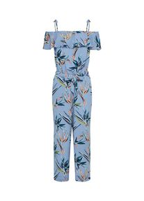 Tom Tailor Denim, Damen Jumpsuit, Hellblau / Mischfarben