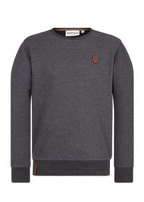 Naketano, Herren Sweatshirt 'La Posta di Falcone', Graphit