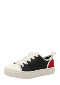 Tommy Hilfiger, Damen Sneaker 'Jupiter', Nachtblau / Rot / Naturwei&szlig;