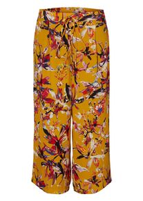 Pieces, Damen Hose, Goldgelb / Mischfarben