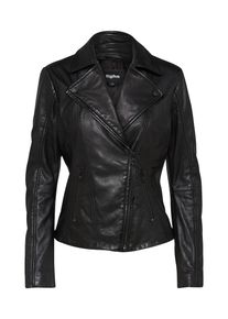 tigha, Damen Lederjacke 'Melody', Schwarz