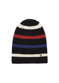 EDC by Esprit, Damen Beanie, Blau / Rot / Schwarz / Wei&szlig;