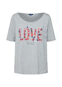 Tom Tailor, Damen Shirt, Graumeliert