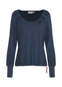 Naketano, Damen Sweatshirt 'Big Dudelsack Flavour', Dunkelblau