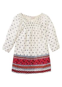 sheego Casual, Damen Casual Tunika, Rot / Wei&szlig;