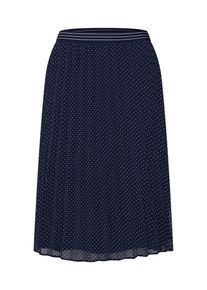 Tom Tailor, Damen Rock, Navy / Weiß