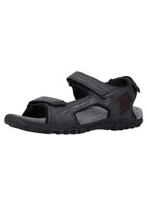 Geox, Herren Sandalen, Schwarz