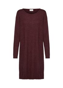 Vila, Damen Strickkleid, Weinrot