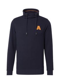 Tom Tailor, Herren Sweatshirt, Navy / Orange