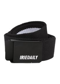 Iriedaily, Herren G&uuml;rtel 'Striped', Schwarz