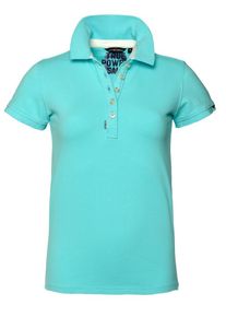 Code-Zero, Damen Poloshirt 'Shore Polo', Türkis